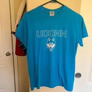 (S) Pastel Blue UCONN T-shirt